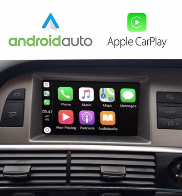 Wireless Apple CarPlay Android Auto For Audi A4 A5 Q5 MMI 3G 3G+ Basic A6 Q7 C6 - incarmusic.co.uk