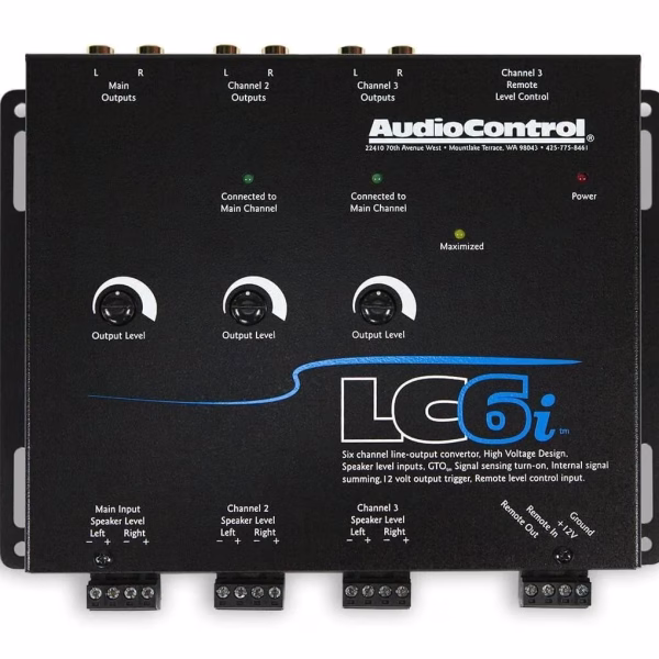 AudioControl LC6i - 6 Channel Line Output Converter