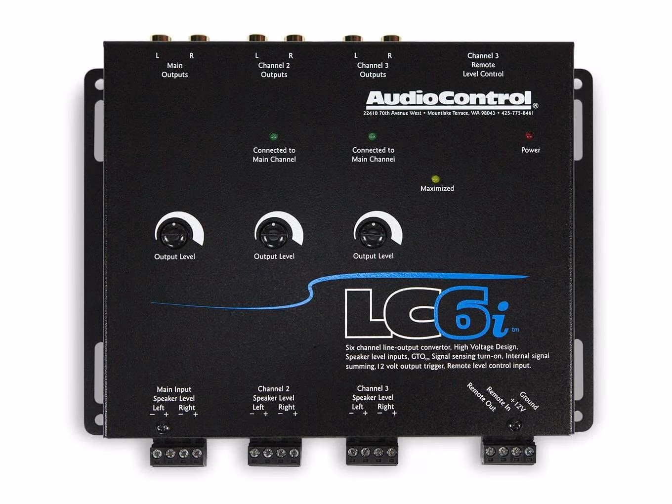 AudioControl LC6i – 6 Channel Line Output Converter - incarmusic.co.uk