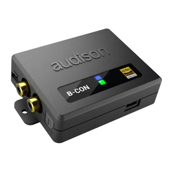 Audison B-CON Hi-Res Bluetooth Audio Receiver with S/PDIF in/out to Analog RCA - incarmusic.co.uk
