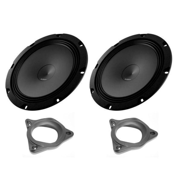 Audison Q+ MERC KW AP8 woofer upgrade for Mercedes