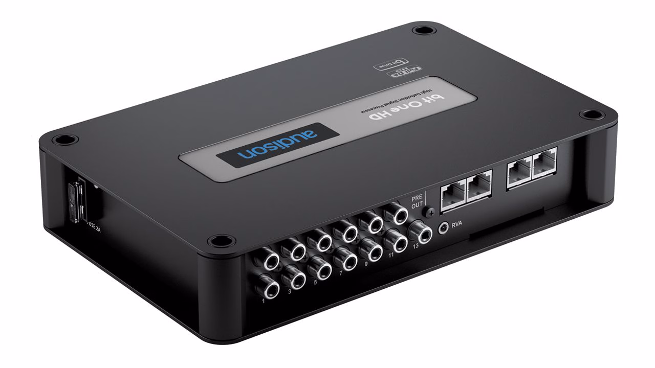 Audison bit One HD 13 Channel HI RES DSP Processor DRC MP Remote Accessories pa_make - incarmusic.co.uk