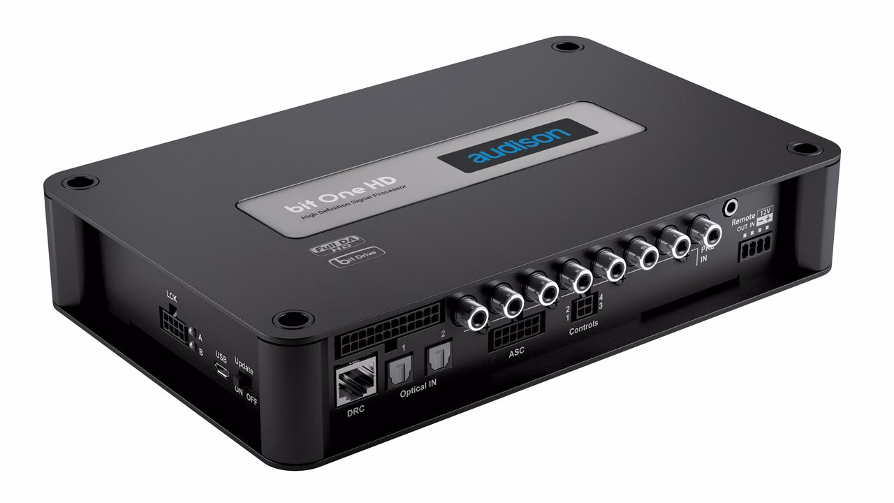 Audison bit One HD 13 Channel HI RES DSP Processor DRC MP Remote - incarmusic.co.uk