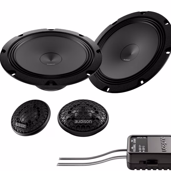 Audison Prima Component Speaker Package AP8 8 inch Speaker Subwoofer & AP 1 Tweeter Set 26mm 