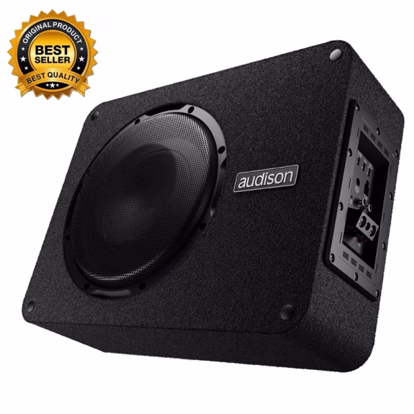 Audison Prima APBX 10 AS2 Active 10″ Subwoofer Sub Compact Enclosure 400W RMS (800W Max) - incarmusic.co.uk