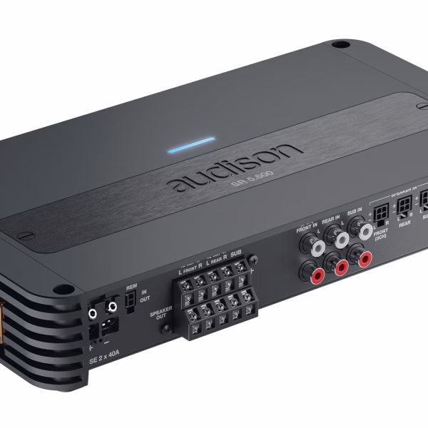 Audison SR 5.600 1000W 5-channel Amplifier with Crossover