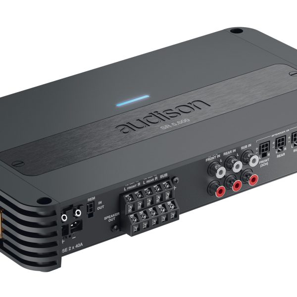 Audison SR 5.600 1000W 5-channel Amplifier with Crossover - incarmusic.co.uk