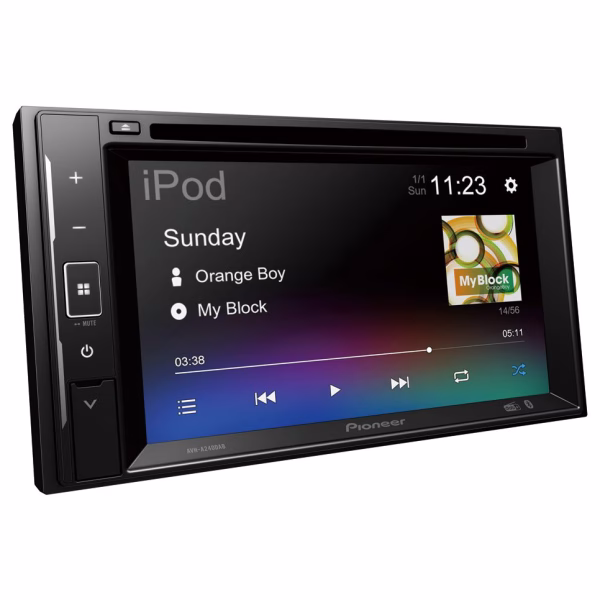 Pioneer AVH-A240DAB Double Din 6.2" Car Stereo with Bluetooth, DAB, USB & Smartphone Mirroring