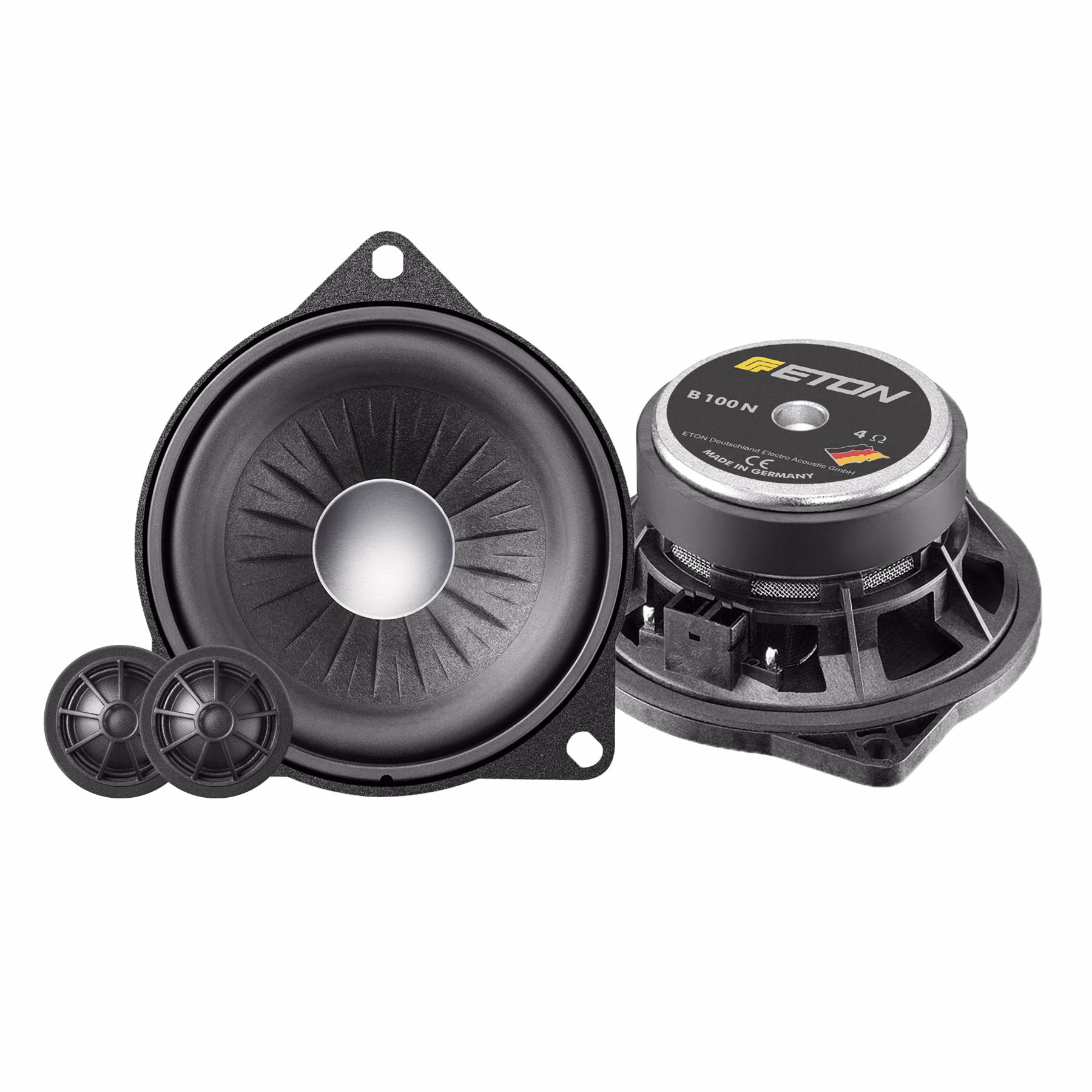 ETON UG B100 N – BMW E/F/ MINI 4″ 100cm 2 – Way Car Audio Speakers - incarmusic.co.uk