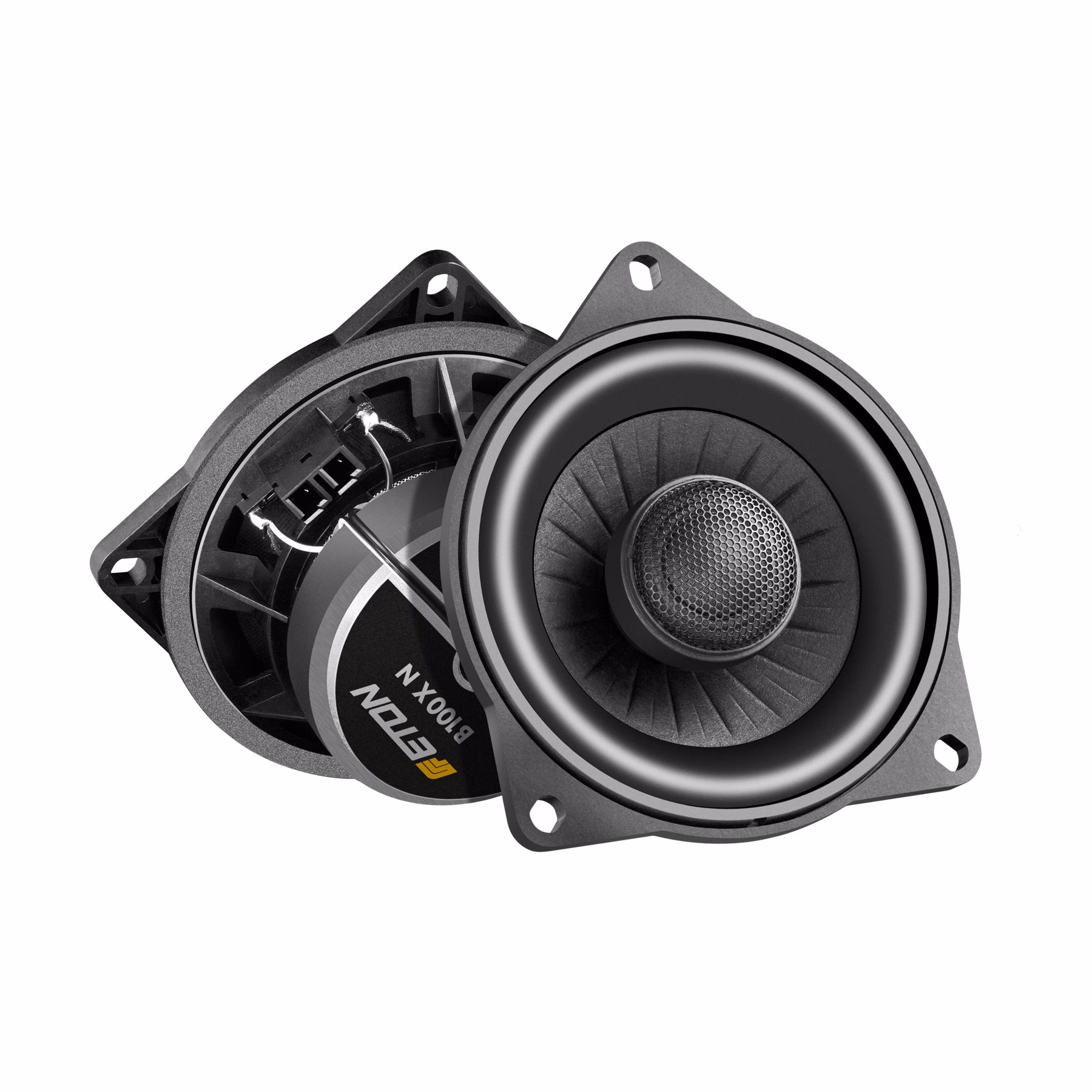 ETON UG B100 XN – BMW E/F/ MINI 4″ 100cm 2 – Way Coaxial Car Audio Speakers - incarmusic.co.uk