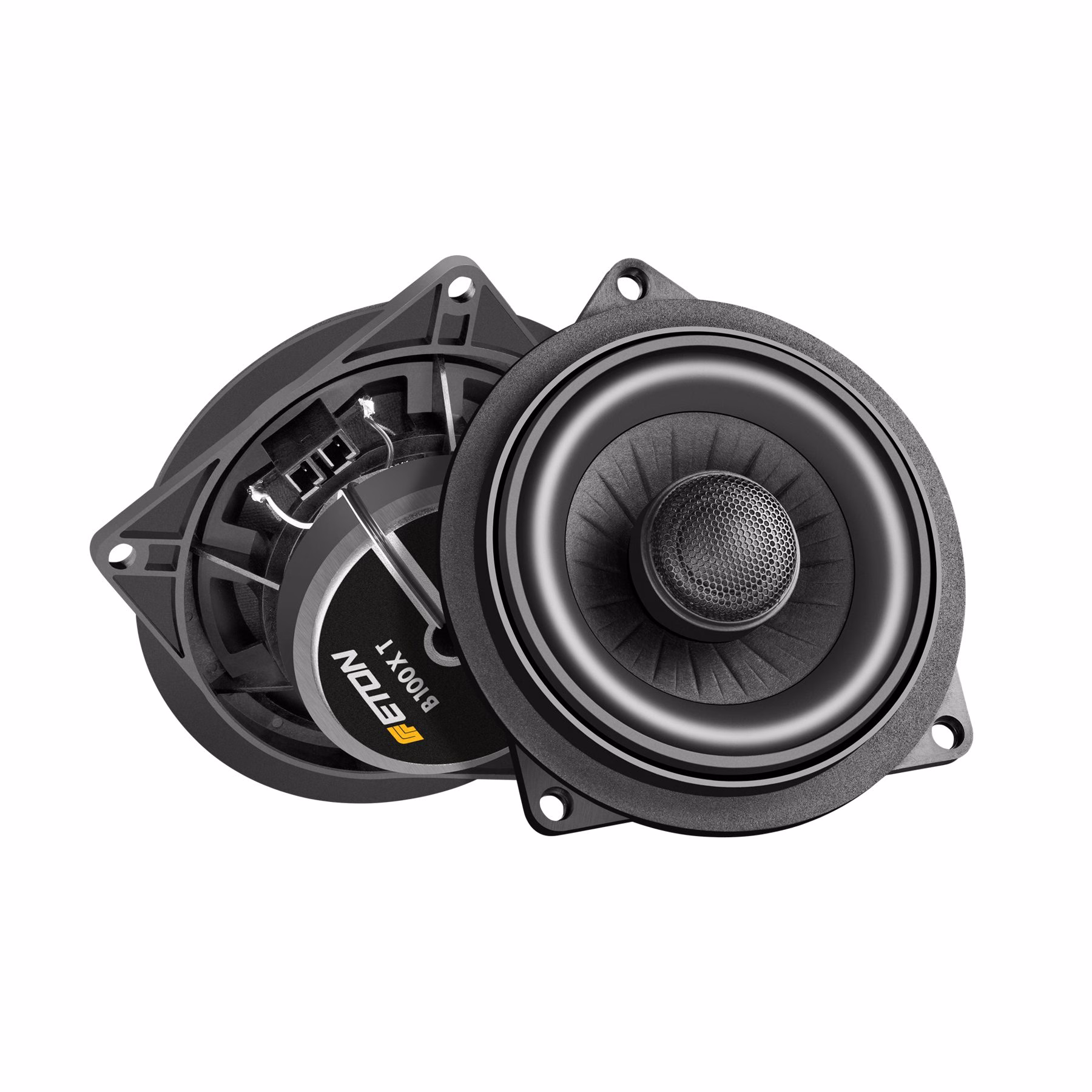 ETON B 100 X T Plug & Play Coaxial Speakers for BMW E & F Series 50W RMS - incarmusic.co.uk