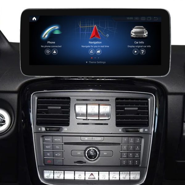10.25" Car Multimedia Player Android System With Built-In Apple CarPlay & Android Auto For Mercedes G-Class (W463) 2013-2018