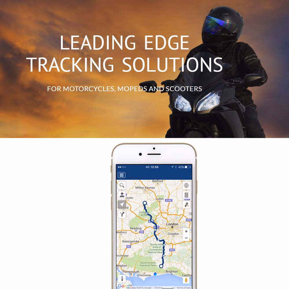 Meta Trak Insurance Approved Motorcycle Bike Moped Scooter Live GPS Tracker Tracking System Motorbike Alarms & Security...