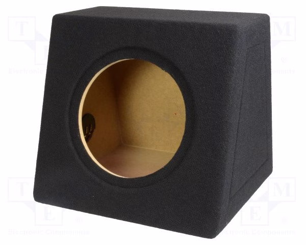 10 Inches Car Subwoofer Loudspeaker Sealed Carpeted MDF Enclosure