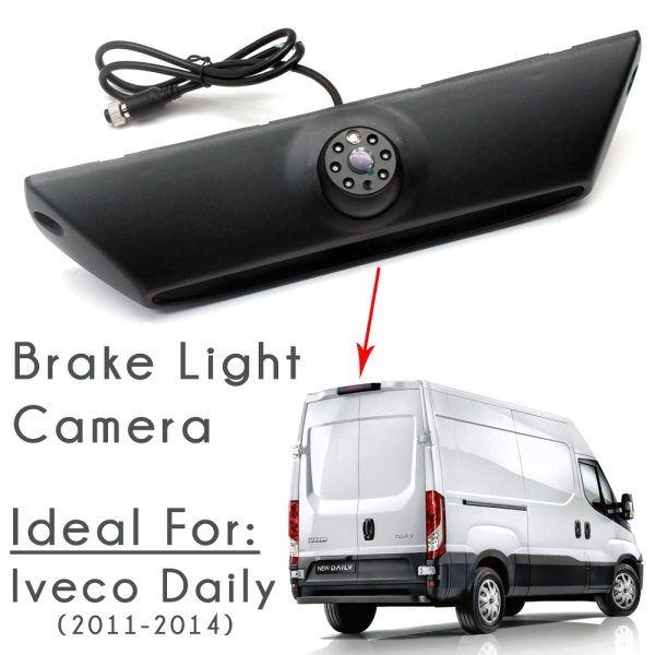 Door Brake Light Rear View Parking Van Reverse Camera For Iveco Daily 2011-14