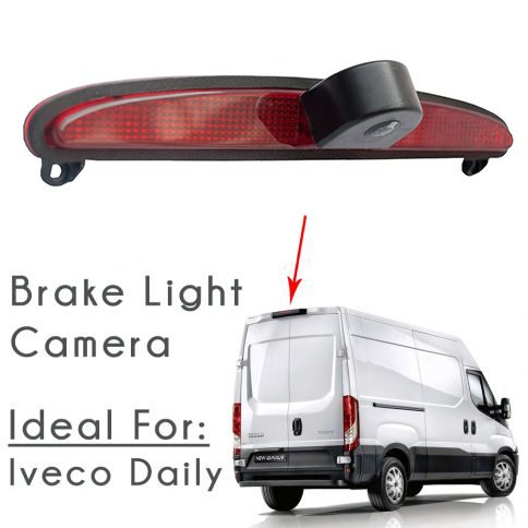 Door Brake Light Rear View Parking Van Reverse Camera For Iveco Daily 2014 Onwards - incarmusic.co.uk
