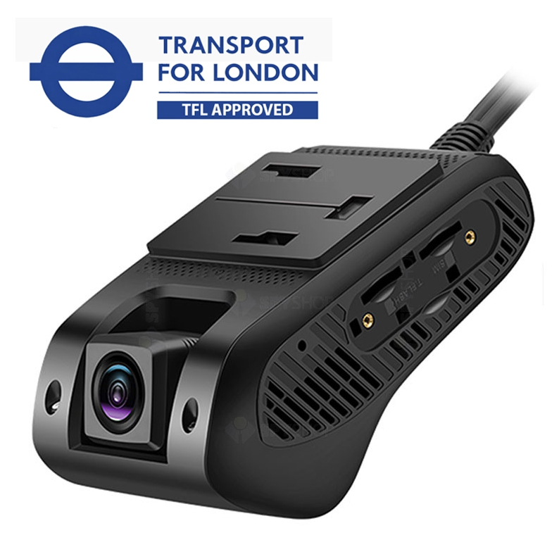 TFL Approved Dashcam for PHV and Taxi drivers Forward & interior dual camera – CrystalBall Security / Safety -...