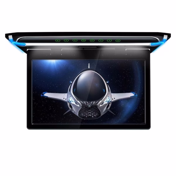 CM156HD 15.6" 1080P Video FHD Digital TFT Monitor Ultra-thin Roof Mounted Monitor 16:9 Wide Screen with HDMI Port