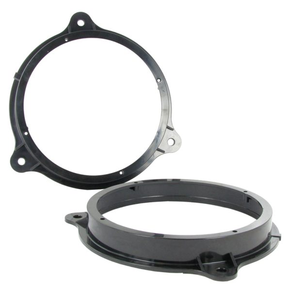 Car Speaker Adaptors Compatible For Nissan - Front or Rear Doors - (165mm 16.5cm 6.5")