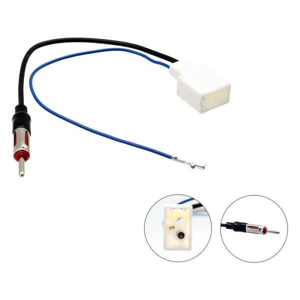 CT27AA130 Aerial Antenna to DIN Adaptor for Toyota up to 2015