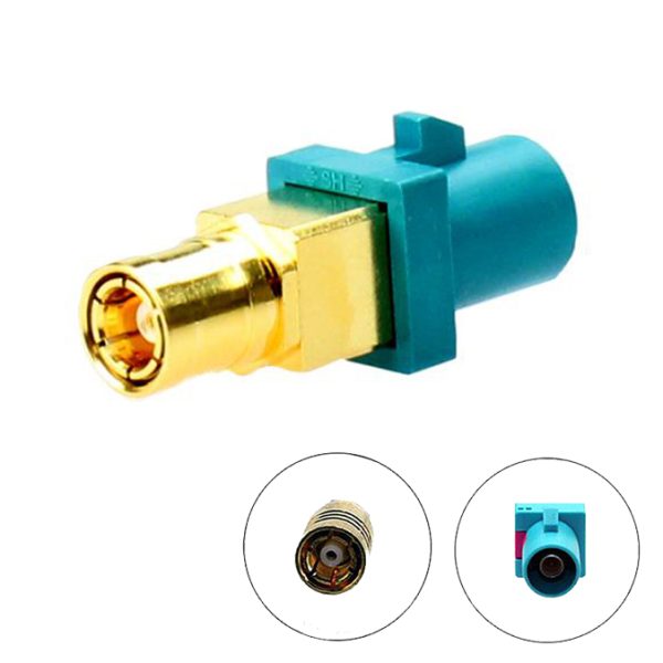CT27AA180 Car Aerial Adapter Fakra Male to SMB Female Connector - incarmusic.co.uk