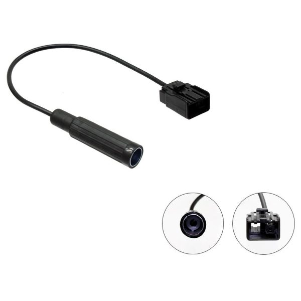 CT27AA20 Volvo S80 V70 V40 Aerial Antenna to DIN Adaptor For FM Modulators