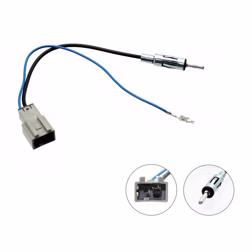 Car Aerial Antenna to DIN Adaptor for Nissan 07-15 - incarmusic.co.uk