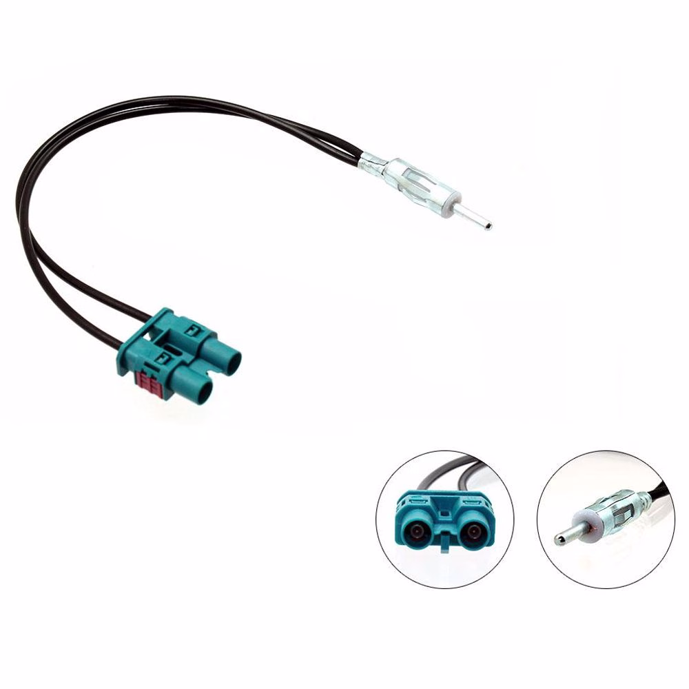 CT27AA35 Volvo C70 S40 C30 V50 Aerial Antenna to DIN Adaptor - incarmusic.co.uk