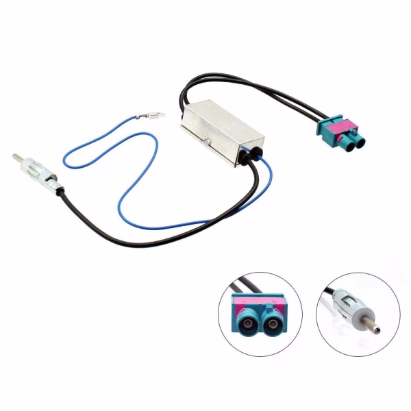 CT27AA56 Audi A1 A3 A4 TT Aerial Antenna Fakra to Din Adaptor