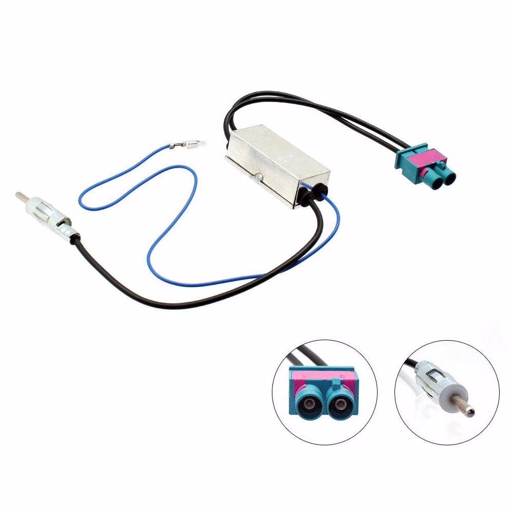 CT27AA56 Audi A1 A3 A4 TT Aerial Antenna Fakra to Din Adaptor - incarmusic.co.uk