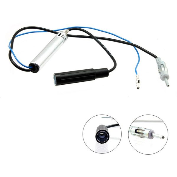 CT27AA81 Car Antenna Radio Stereo AM FM Signal Amplifier Booster DIN to DIN