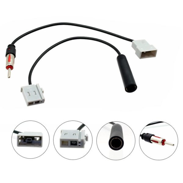 CT27FM03 Subaru Impreza Car Aerial Antenna Adaptor For FM Modulator