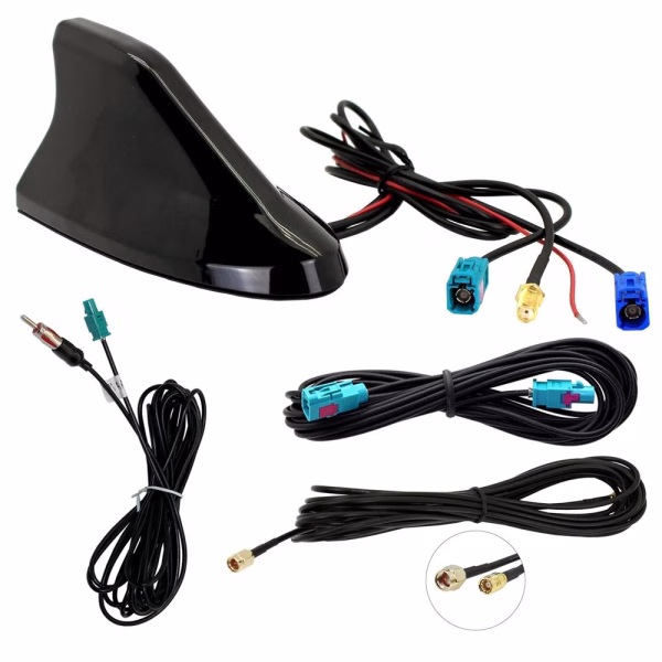 SharkFin DAB FM GPS SMB Roof Mount Car Antenna AUTODAB Digital - CT27UV83
