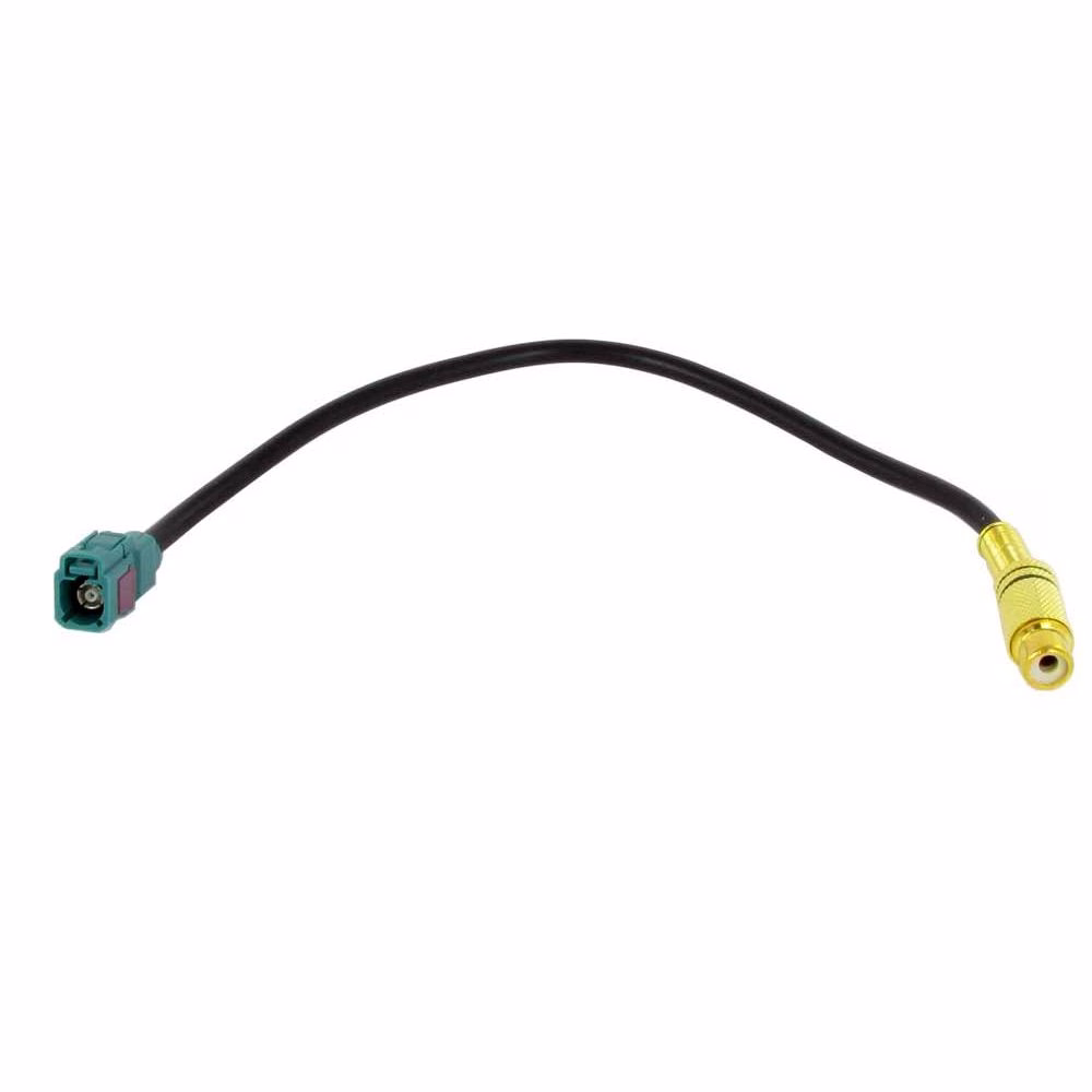 Fakra to RCA Video Camera Input Adaptor Lead for VW Mercedes Ford - incarmusic.co.uk