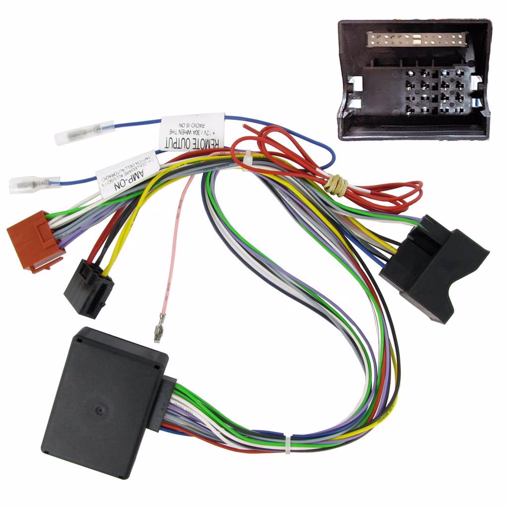 Active Bose System Car ISO Wiring Harness Lead For AUDI - incarmusic.co.uk