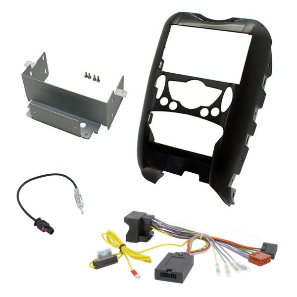 BMW Mini R56 Double Din Car Stereo Fascia Panel Fitting Kit + Steering Controls