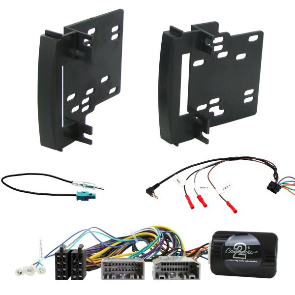 Dodge Avenger Nitro Chrysler Sebring Double Din Fascia Car Stereo Fitting Kit - incarmusic.co.uk