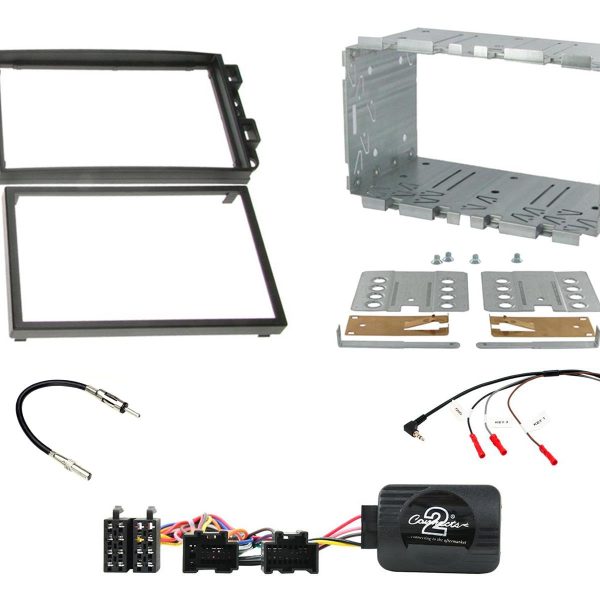 Chevrolet Captiva Aveo Double Din Steering Control Car Stereo Fascia Fitting Kit - incarmusic.co.uk