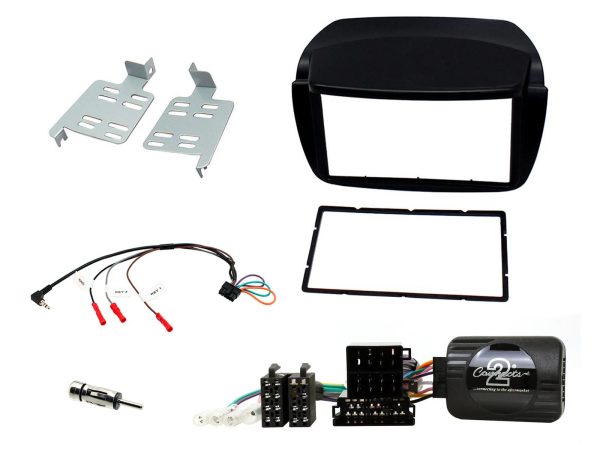 Fiat Doblo, Combo  2010-15 Double Din Radio Fascia Panel Car Stereo Fitting Kit