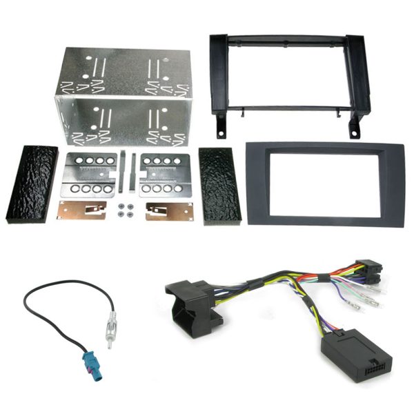 Mercedes SLK R171 Double Din Fascia Steering Controls Car Stereo Fitting Kit