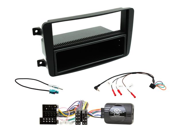CTKMB21 Mercedes C Class 2001 - 2004 Single Din Car Stereo Fascia Complete Installation Fitting Kit