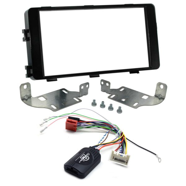 Mitsubishi Outlander 13-15 Double Din Fascia Panel Car Stereo Fitting Kit