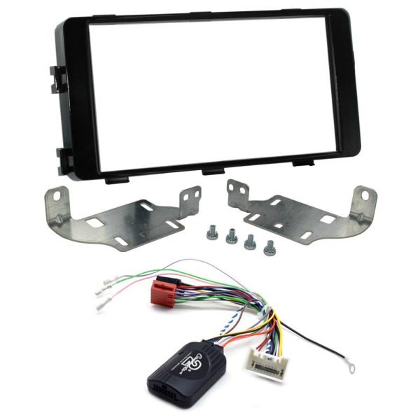 Mitsubishi Outlander Double Din Fascia Car Stereo Fitting Kit - Amplified System