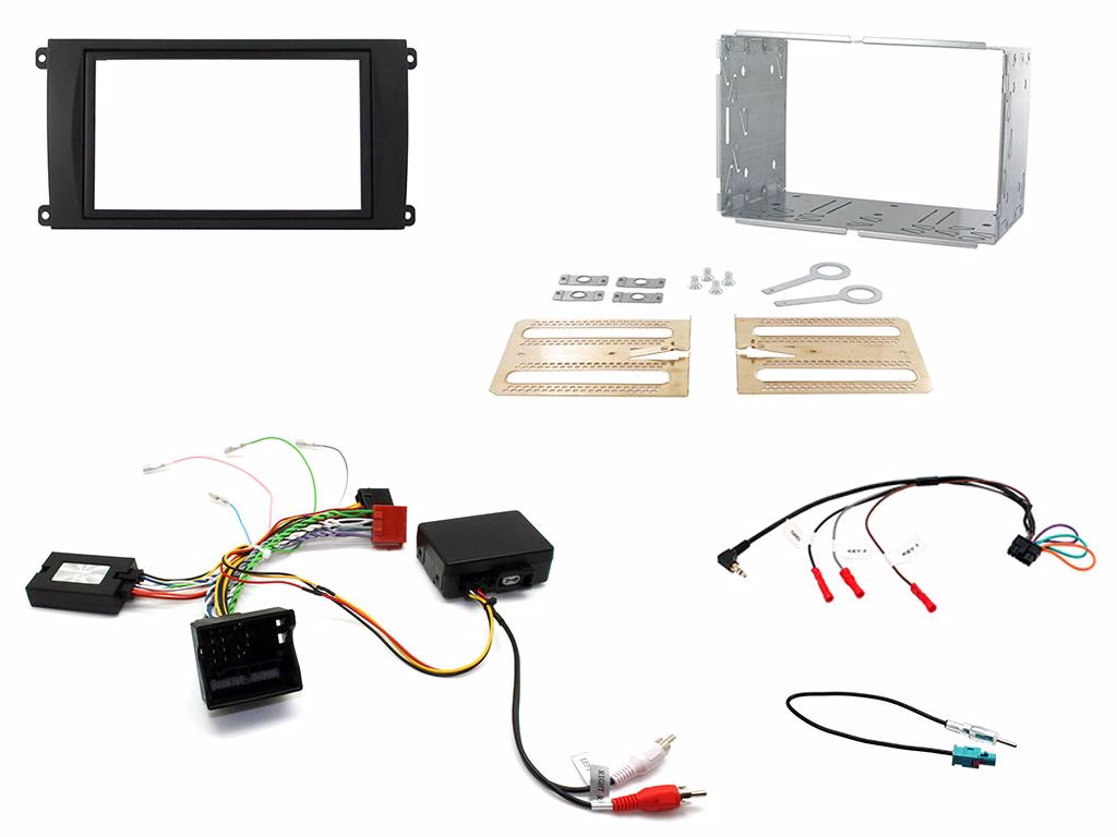 Connects2 – CTKPO03 Double Din Car Stereo Fascia Fitting Kit for Porsche Cayenne 2007-2010 - incarmusic.co.uk