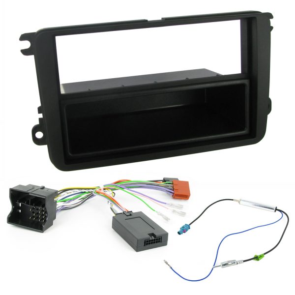 Volkswagen Single/Double Din Fitting Kit & Steering Control Kit