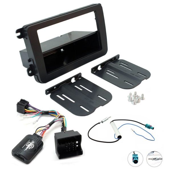 Volkswagen VW Passat Double Din Fascia Steering Controls Car Stereo Fitting Kit