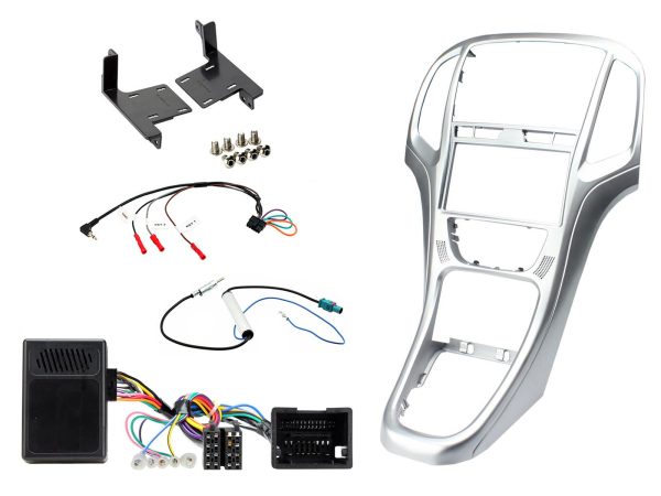 Vauxhall Astra J Fascia Panel Car Stereo Fitting Kit With Steering Control