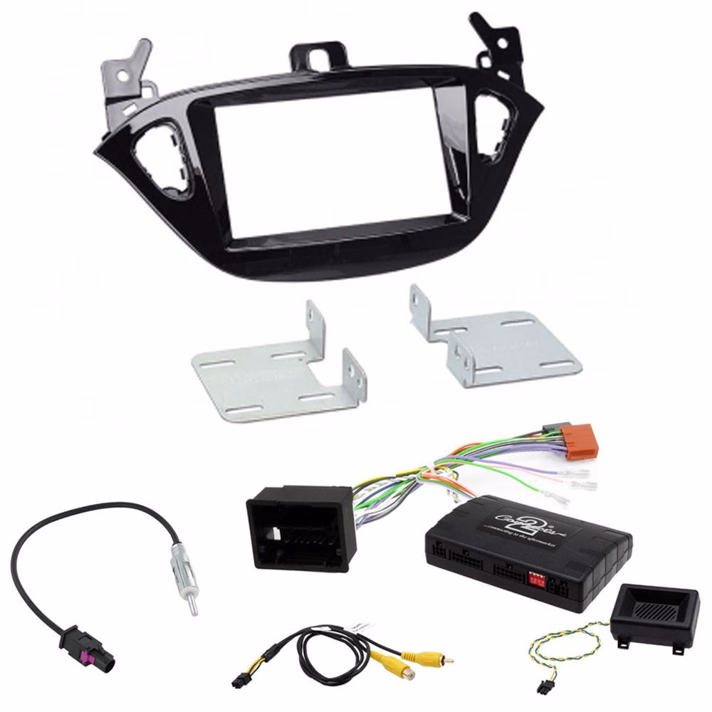 CTKVX22 Vauxhall Corsa Adam (2014>) Double Din Car Stereo Facia Fascia Fitting Kit - incarmusic.co.uk