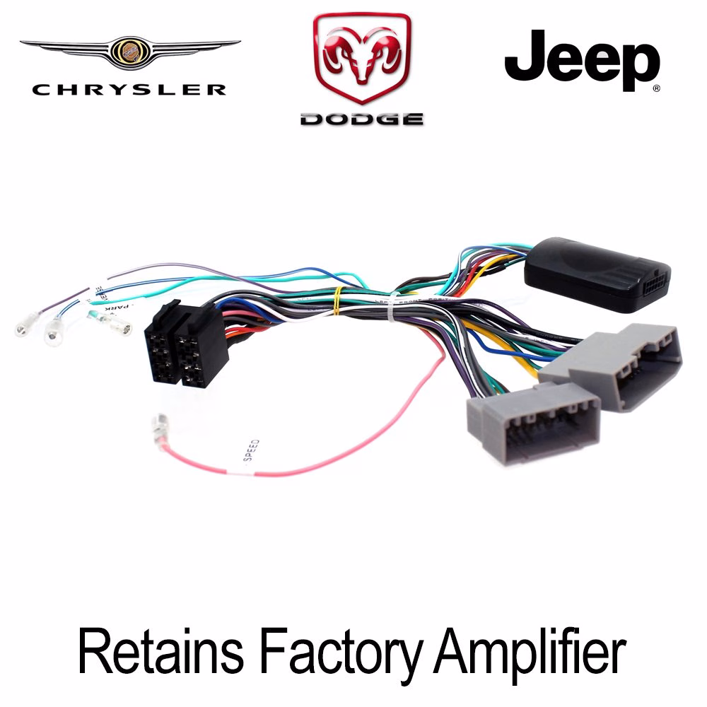 CTSCH00C – Chrysler Dodge Jeep Amplifier Turn On Interface & Steering Wheel Control - incarmusic.co.uk