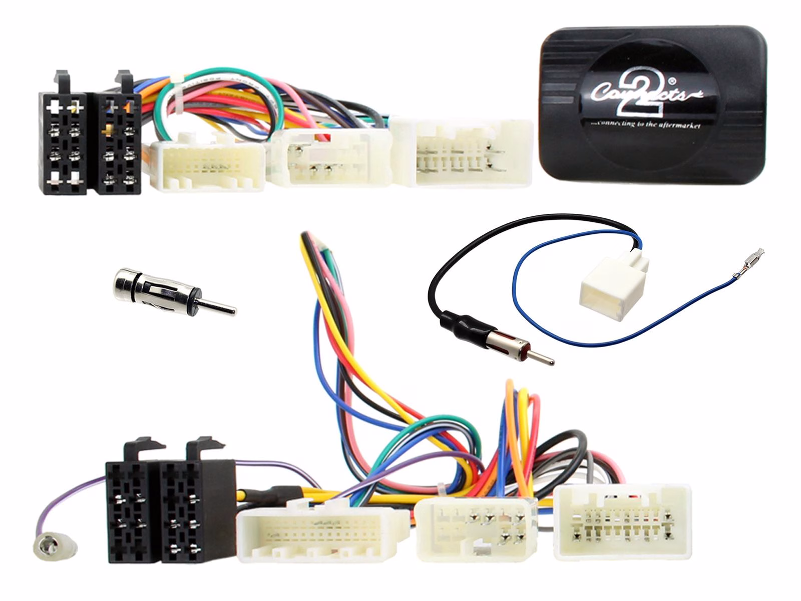 CTSTY00CAA Steering Control Stalk Adaptor With Aerial for Toyota RAV4, Rush, Verso, Vios  - incarmusic.co.uk